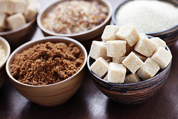 Image showing various sugar