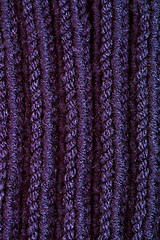 Image showing  knitted blue wool texture