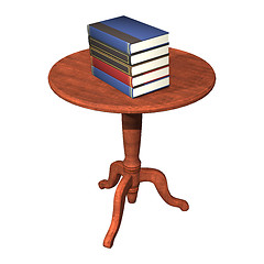 Image showing Books on the Table