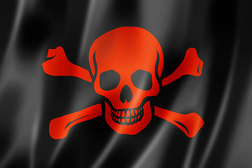 Image showing Pirate flag, Jolly Roger