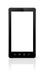 Image showing 3D smartphone isolated on white