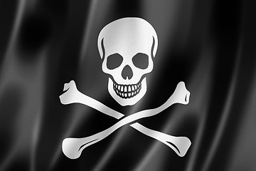 Image showing Pirate flag, Jolly Roger