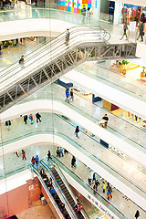 Image showing Times Square shopping mall