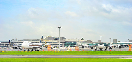 Image showing Changi International Airport view