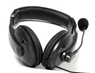 Image showing Headphones with microphone