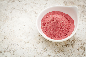 Image showing Organic yumberry powder