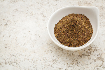 Image showing organic noni powder