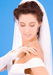 Image showing happy bride