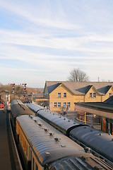 Image showing Trains in the station