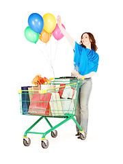 Image showing holiday shopper