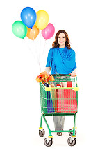 Image showing holiday shopper