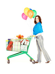 Image showing holiday shopper