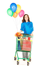 Image showing holiday shopper