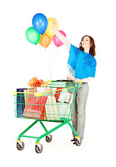 Image showing holiday shopper