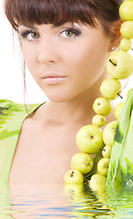 Image showing green apples