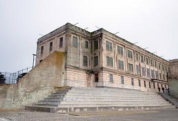 Image showing Exercise yard at Alcatraz