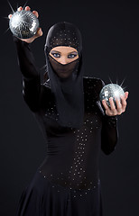 Image showing ninja woman