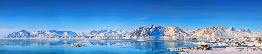 Image showing greenland panorama