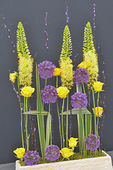 Image showing exhibition floral bouquet