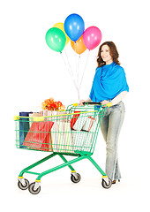 Image showing holiday shopper