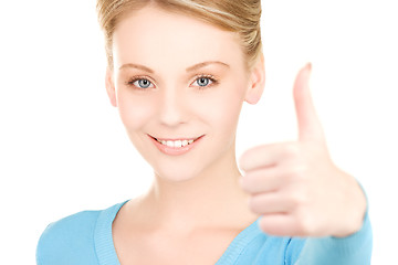 Image showing thumbs up