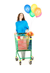 Image showing holiday shopper