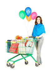 Image showing holiday shopper