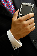 Image showing Mobile Computing Businessman