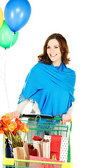 Image showing holiday shopper