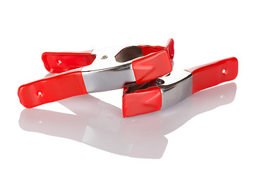 Image showing Red pliers