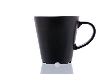 Image showing Black cup