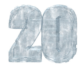 Image showing frozen twenty