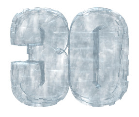Image showing frozen thirty