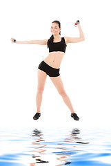 Image showing fitness instructor