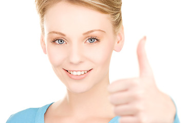 Image showing thumbs up