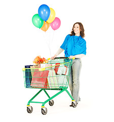 Image showing holiday shopper