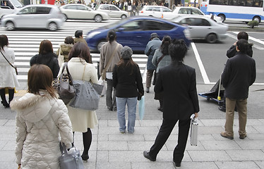 Image showing Pedestrian crossing