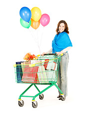 Image showing holiday shopper