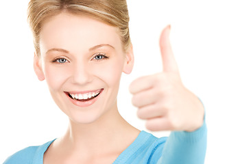 Image showing thumbs up