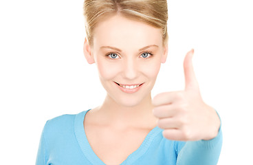 Image showing thumbs up