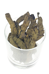 Image showing Traditional Chinese Medicine - Baqi (Rhizoma Smilacis Chinensis)