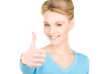 Image showing thumbs up