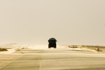 Image showing Sandstorm in Egypt