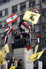 Image showing Solidarity with Lebanon under attack in Syria