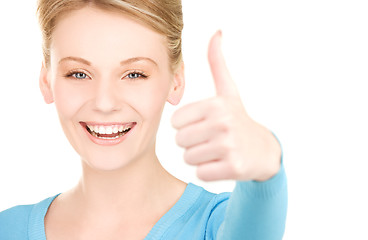 Image showing thumbs up