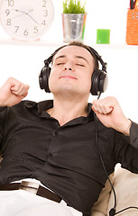 Image showing man in headphones