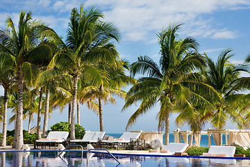 Image showing tropical resort