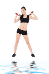 Image showing fitness instructor
