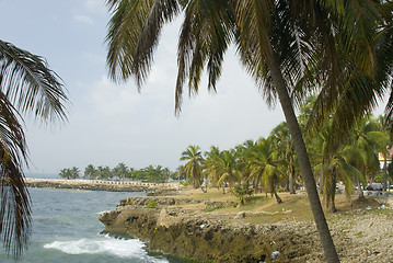 Image showing malecon santo domingo