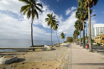 Image showing boulevard santo domingo